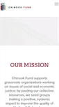 Mobile Screenshot of chinookfund.org