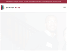 Tablet Screenshot of chinookfund.org